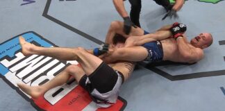 UFC 286: Gunnar Nelson z efektowną balachą! Islandczyk poddał Bryana Barberenę w 1. rundzie! (WIDEO) gunnar nelson win