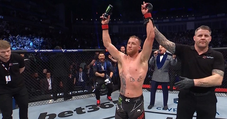 justin gaethje win