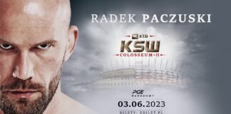 Radosław Paczuski zawalczy na gali XTB KSW Colosseum 2
