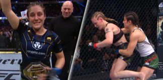 Sensacyjne zwycięstwo Grasso. UFC przypomina pierwszą walkę z Shevchenko (WIDEO) ufc 285 grasso shevchenko