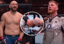Niecodzienna sytuacja! Podwójna emerytura po walce na gali UFC w Kansas (WIDEO)