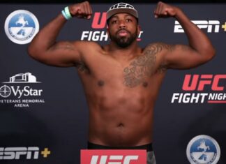 Walt Harris zwolniony z organizacji UFC
