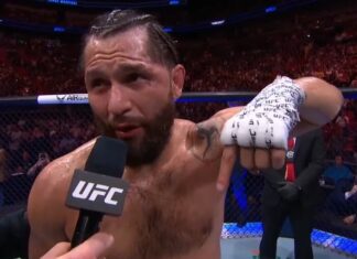„Chciałbym mu upie****ić głowę” Jorge Masvidal chętny na rewanże na gali UFC w Białym Domu