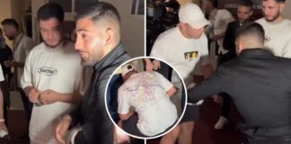 Kibic prosi niepokonanego zawodnika UFC o cios na wątrobę. Po chwili żałuje swojej prośby (WIDEO)