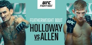 UFC on ESPN 44: Holloway vs Allen – rozpiska, transmisja gali