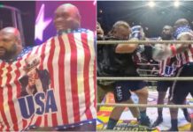 Fight Circus 6. „Rampage” Jackson i Bob Sapp w jednej koszulce biją się w ringu (WIDEO)