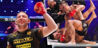 XTB KSW 81: Adrian Bartosiński pokonał Szczepaniaka i został mistrzem KSW! Nokaut w 1. rundzie!