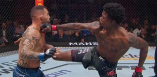 UFC 287: Kevin Holland lepszy od Santiago Ponzinibbio! Nokaut w ostatniej rundzie walki! (WIDEO) ufc 287 holland ponzinibbio