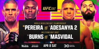 UFC 287: Pereira vs Adesanya 2 – wyniki gali ufc 287 pereira adesanya burns masvidal wyniki gali