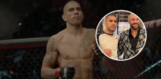 Zdjęcie dnia: Były mistrz wagi średniej UFC, Alex Pereira, przy Tysonie Furym