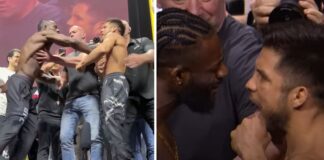 Aljamain Sterling odepchnął Henry’ego Cejudo podczas ostatniego spotkania przed UFC 288 (WIDEO)