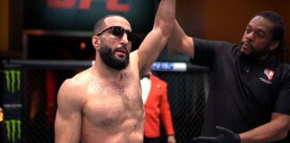 UFC 288: Belal Muhammad pokonał Gilberta Burnsa w eliminatorze do walki o pas wagi półśredniej! belal muhammad ufc