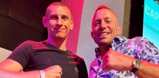 Zdjęcie dnia: Robert Ruchała i Georges St-Pierre na gali Karate Combat