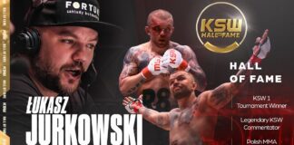 Łukasz Jurkowski pierwszym zawodnikiem dodanym do Hall of Fame KSW