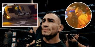 Tony Ferguson aresztowany za wjechanie w zaparkowane auta! Odmówił badania alkomatem (WIDEO)