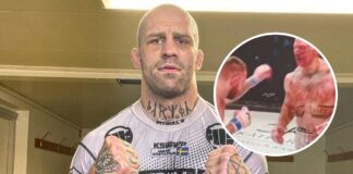Były zawodnik KSW wygrywa po krwawej walce na gali w Szwecji (WIDEO)