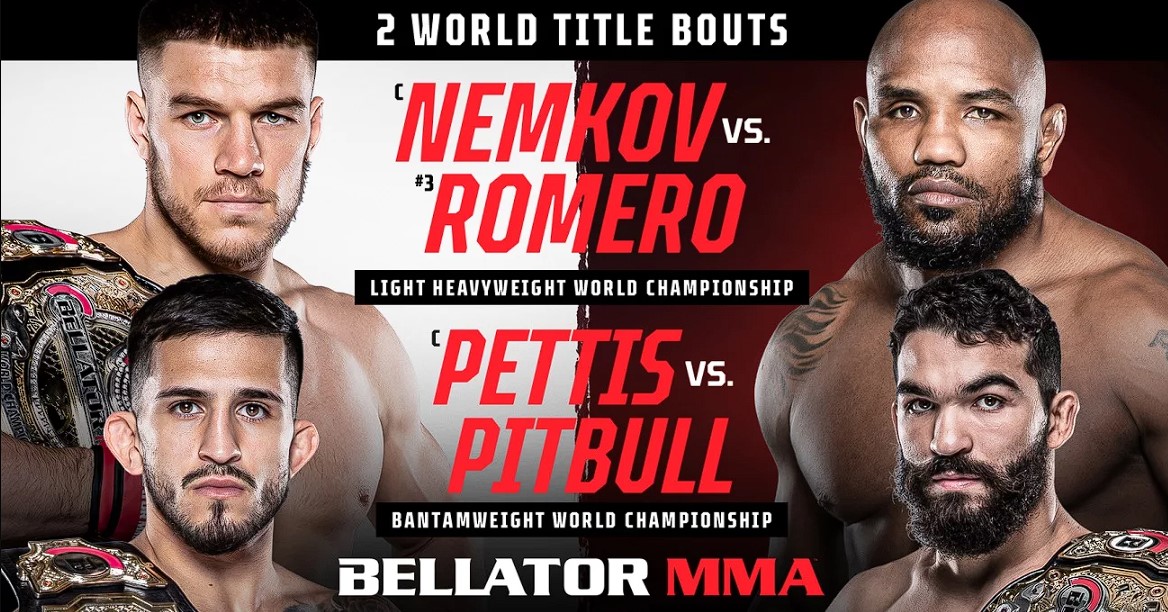 bellator 297 nemkov romero oniszczuk wyniki gali