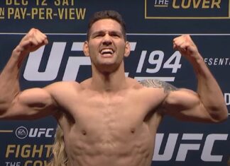 Były mistrz UFC, Chris Weidman, zostanie włączony do Galerii Sław