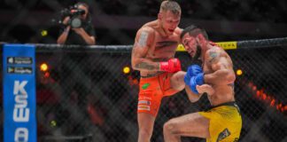 XTB KSW 83: Świetna walka Romana Szymańskiego z Valeriu Mirceą! Mołdawianin wygrał na punkty!
