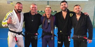 Jakub Wikłacz czarnym pasem brazylijskiego jiu-jitsu