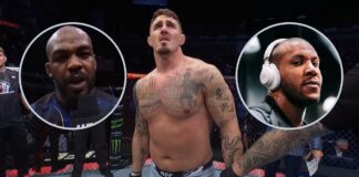 „Bądź ostrożny” – Jon Jones i Ciryl Gane reagują na słowa Toma Aspinalla po gali UFC w Londynie