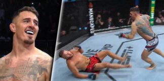 Aspinall nokautuje Tyburę. Przypomnienie ostatniej wygranej Anglika przed walką o pas UFC (WIDEO)