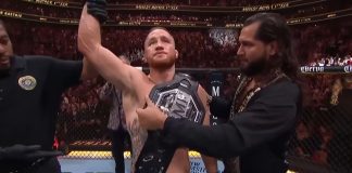 „Brzmi to zabawnie, natomiast…” – Justin Gaethje na temat walki z Jorge Masvidalem o pas BMF