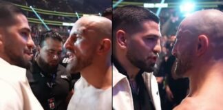 „Możesz być niepokonany, ale…” – spotkanie Volkanovskiego z Topurią po UFC 290 (WIDEO)