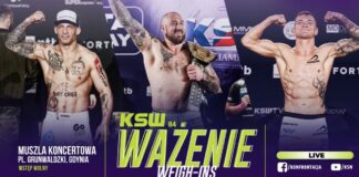 Wyniki porannego ważenia przed galą KSW 84 w Gdyni – duża różnica kilogramów w walce wieczoru