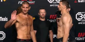 Wyniki ważenia i spotkania twarzą w twarz przed UFC Vegas 76 – Lee zepsuł prezent od rywala