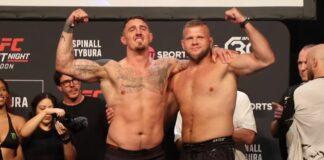 Aspinall awansuje, Tybura ze spadkiem w rankingu wagi ciężkiej UFC
