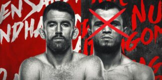 Umar Nurmagomedov wypada z sierpniowej walki z Corym Sandhagenem