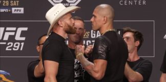 Jan Błachowicz i Alex Pereira pierwszy raz twarzą w twarz przed walką na UFC 291 (WIDEO)