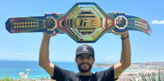 Yair Rodriguez pokazuje wyjątkowy, meksykański pas mistrzowski UFC