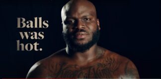 „My balls was hot” – Derrick Lewis wykorzystał swój pamiętny tekst w reklamie (WIDEO)