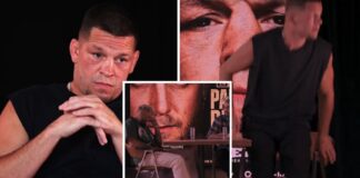 Nate Diaz w swoim stylu – weteran UFC wyszedł w trakcie wywiadu (WIDEO)