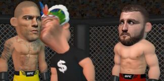 Animowana wersja walki Alexa Pereiry z Janem Błachowiczem na UFC 291 (WIDEO)