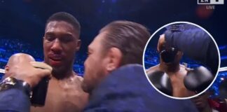 Conor McGregor upija Anthony’ego Joshuę od razu po wygranej walce (WIDEO)