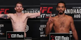 Wyniki ważenia przed UFC on ESPN 50 – jeden zawodnik poza limitem wagowym (WIDEO)