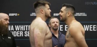 Kewin Szaflarski cięższy od rywala – wyniki ważenia przed walkami o kontrakt z UFC (WIDEO)