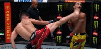 Najlepsze skończenia walk w wykonaniu bohaterów gali UFC on ESPN 50 (WIDEO)