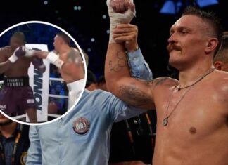 Oleksandr Usyk broni pasy nokautując Daniela Dubois na gali we Wrocławiu (WIDEO)