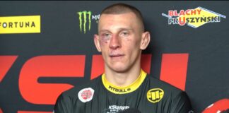 Zawiedziony Robert Ruchała po przegranej z Salahdine Parnasse na KSW 85