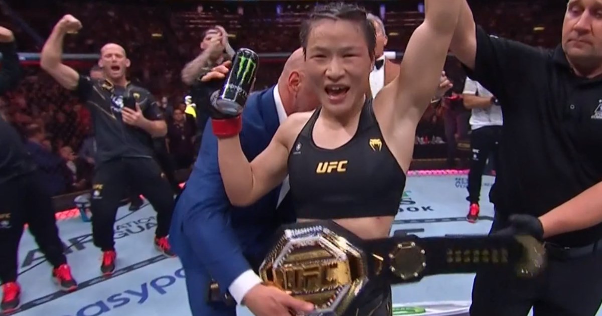 ufc 292 weili zhang win