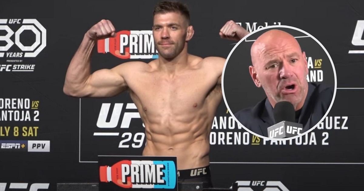 Szef UFC skomentował słowa Dricusa du Plessisa o potencjalnej śmierci w klatce