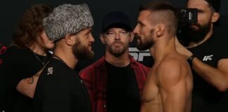 Spotkania twarzą w twarz przed galą UFC on ESPN 54 z walką wieczoru Mateusza Gamrota (WIDEO)