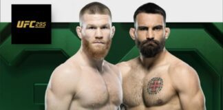 Fajerwerki na UFC 295. Matt Frevola zawalczy z „Bogiem Wojny”