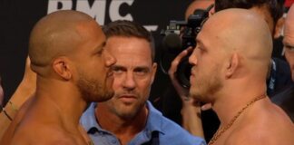 Spotkania twarzą w twarz bohaterów gali UFC w Paryżu (WIDEO)