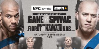UFC Fight Night: Gane vs Spivac – wyniki gali