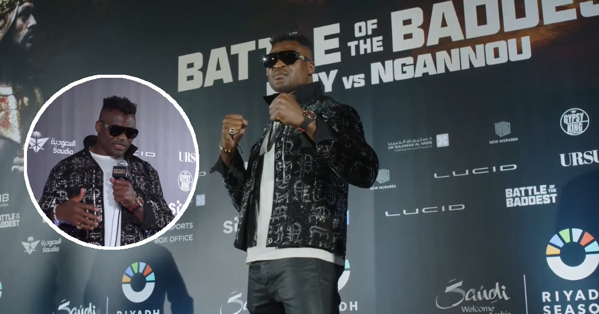 Francis Ngannou chce znokautować Tysona Fury. "To będzie nowe uczucie"